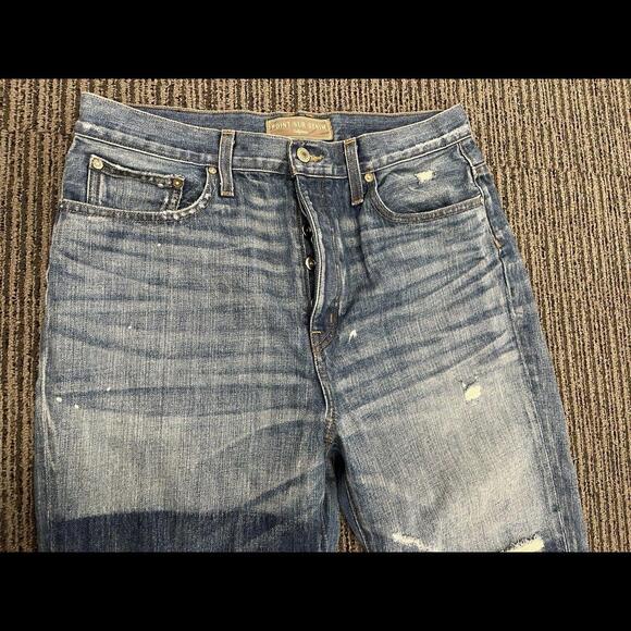 New J.Crew Point Sur Denim Distressed Jeans Women’s 31 USA - Picture 3 of 6